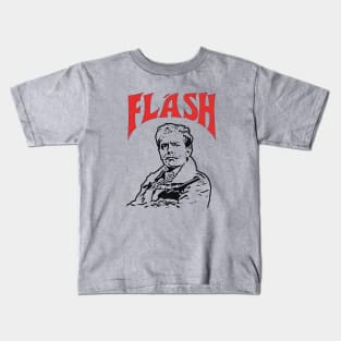 Lord Flashheart Flash Spoof Ringer Kids T-Shirt